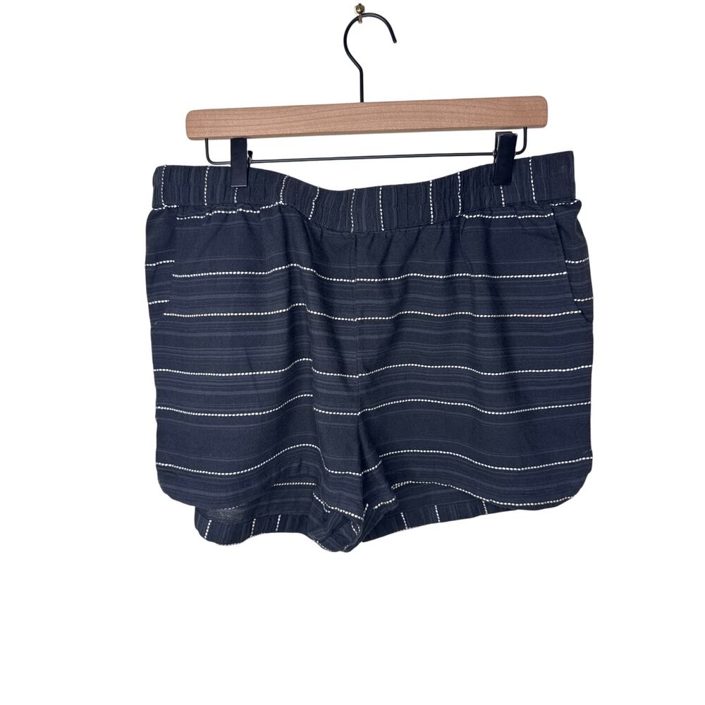 CARVE DESIGNS Rhett Stitched High Rise Relaxed Short Black Texture Large NWT - Picture 3 of 7